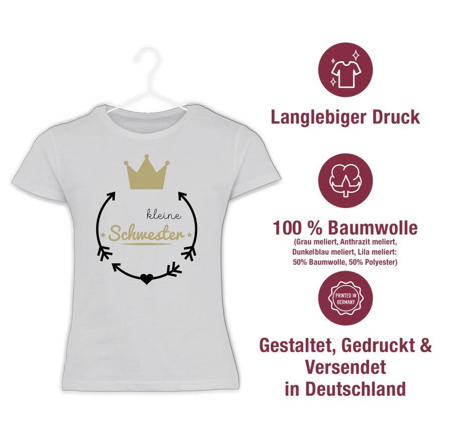 Shirtracer Kleine Schwester - Krone Shirts & Mehr Shirtracer