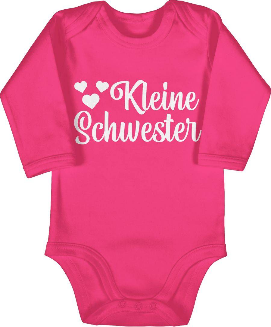 Shirtracer Kleine Schwester mit Herzen - weiß Shirts & Mehr Shirtracer
