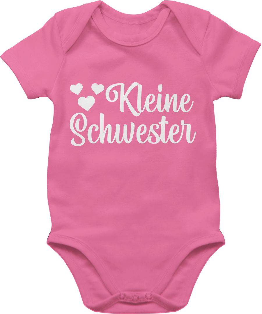 Shirtracer Kleine Schwester mit Herzen - weiß Shirts & Mehr Shirtracer