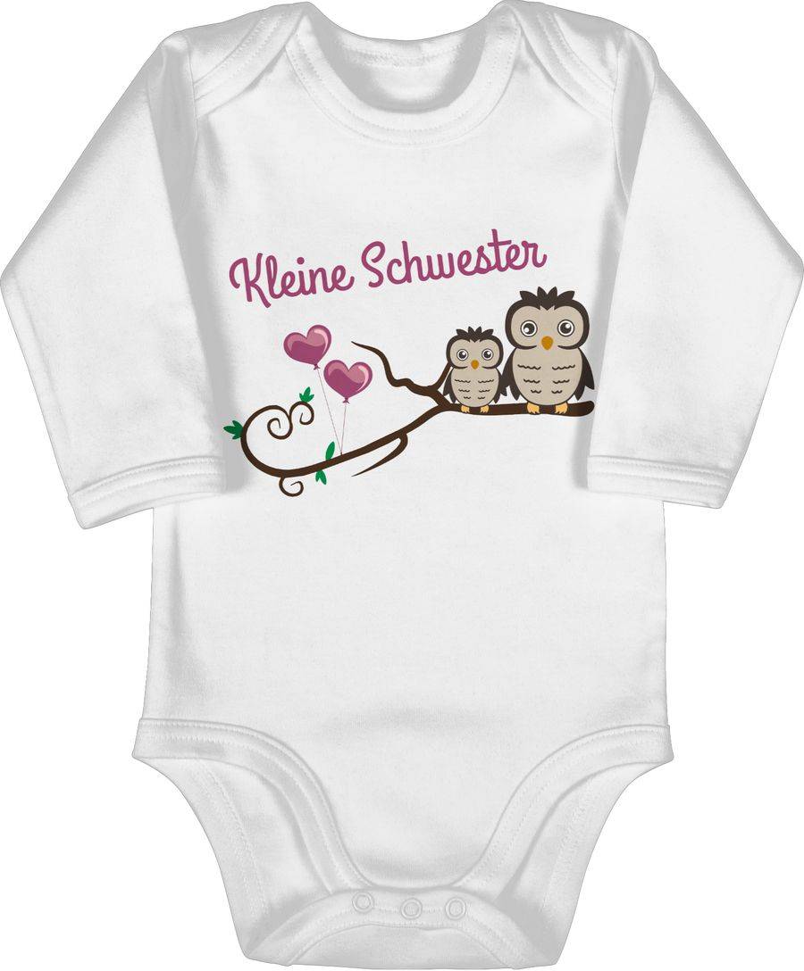 Shirtracer Kleine Schwester süße Eulen Shirts & Mehr Shirtracer