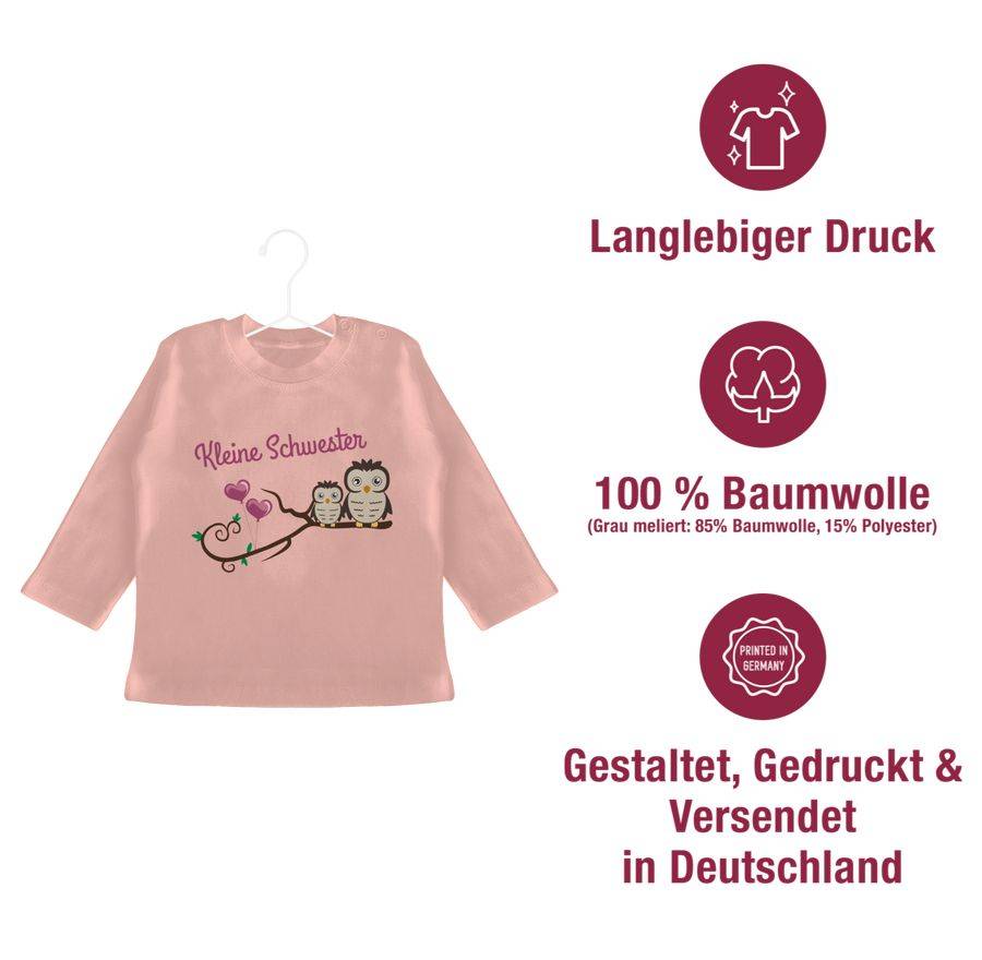 Shirtracer Kleine Schwester Süße Eulen Shirts & Mehr Shirtracer
