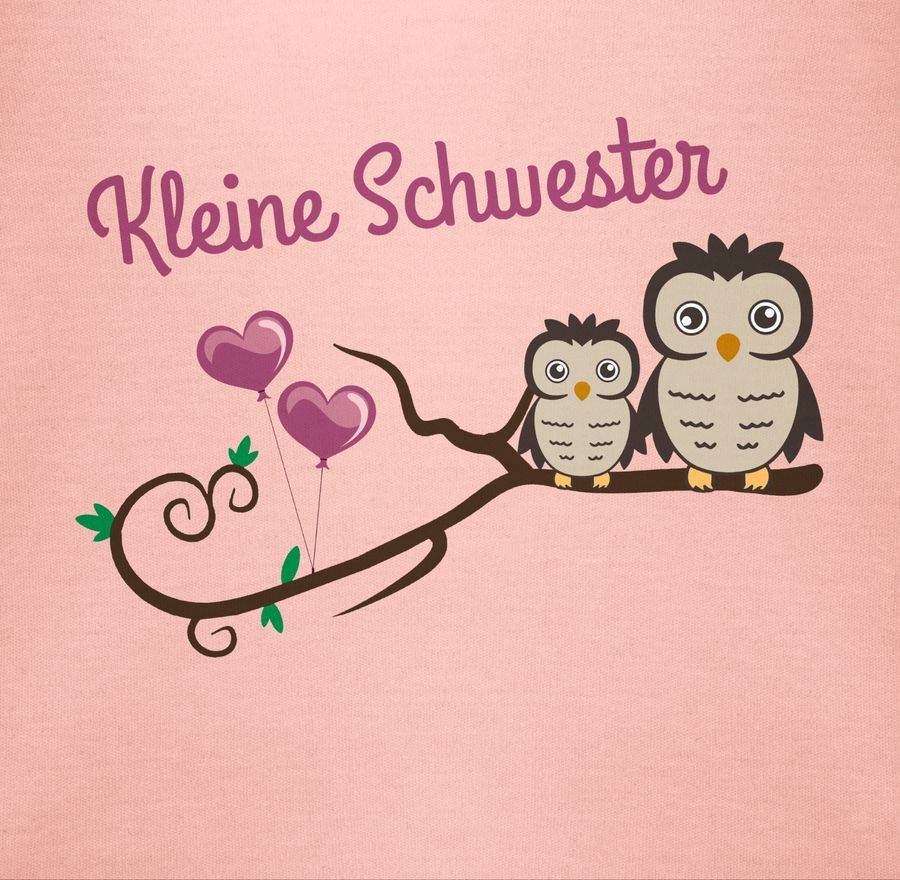 Shirtracer Kleine Schwester süße Eulen Shirts & Mehr Shirtracer