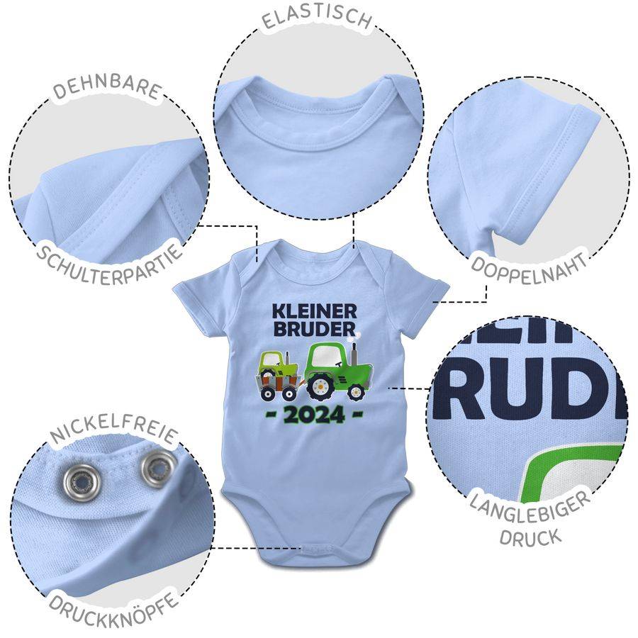 Shirtracer Kleiner Bruder 2024 Traktor Shirts & Mehr Shirtracer