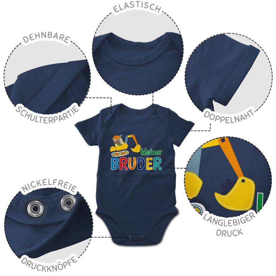 Shirtracer Kleiner Bruder Bagger: T-Shirt Rucksack Shirtracer