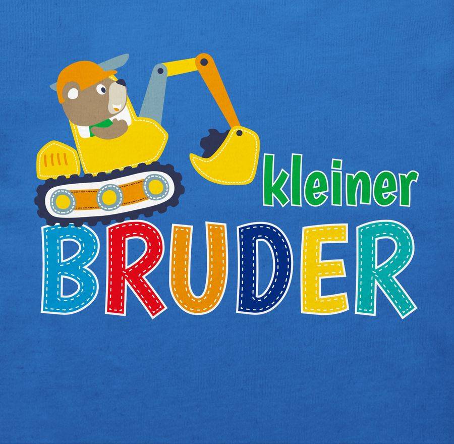 Shirtracer Kleiner Bruder Bagger: T-Shirt Rucksack Shirtracer