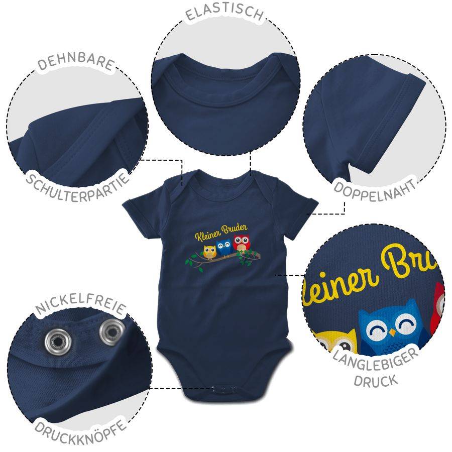 Shirtracer Kleiner Bruder Eulen: Tshirt Gym Bag Shirtracer