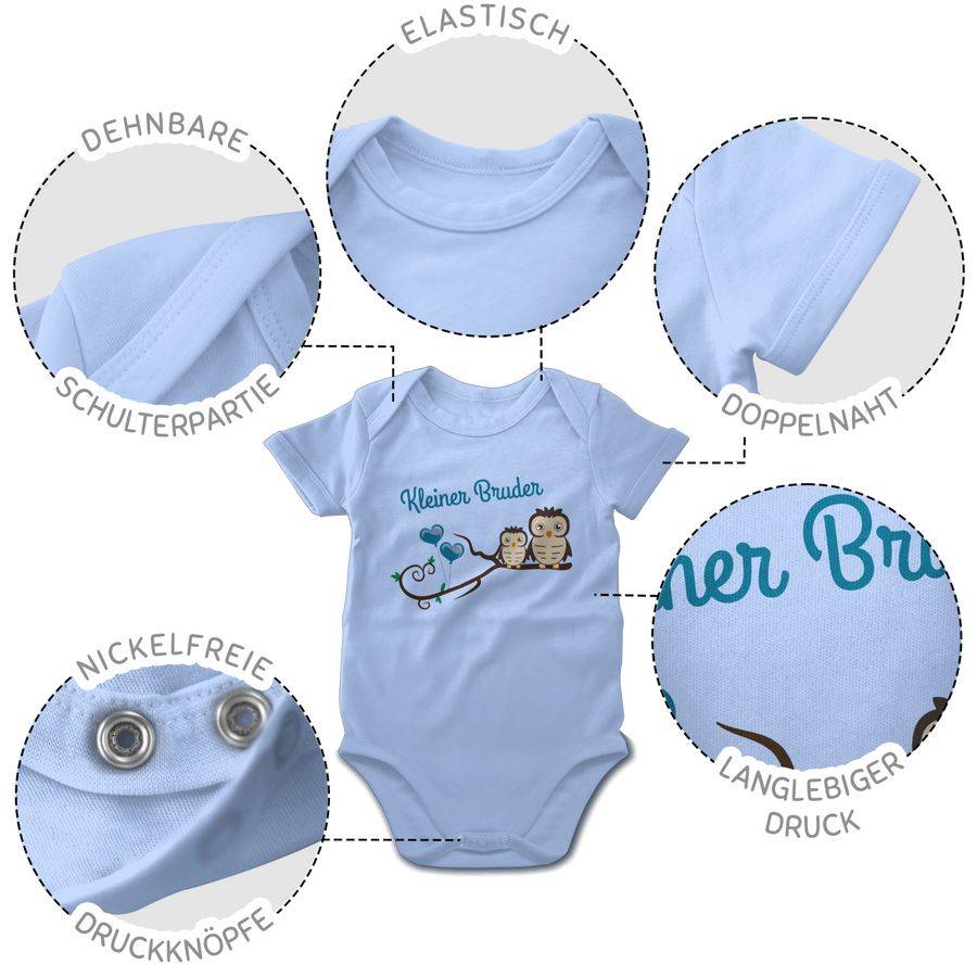Shirtracer Kleiner Bruder Geschenk Little Brother Shirts & Mehr Shirtracer