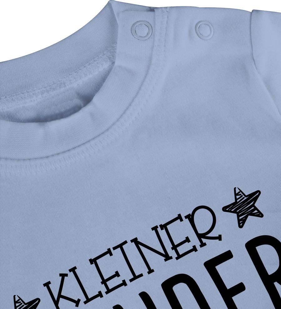 Shirtracer Kleiner Bruder Sterne Schwarz: Tshirt Rucksack Shirtracer