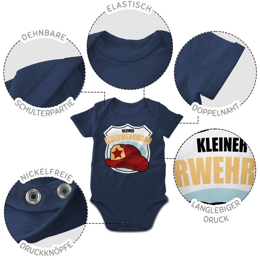 Shirtracer Kleiner Feuerwehrmann: Tshirt Rucksack Shirtracer