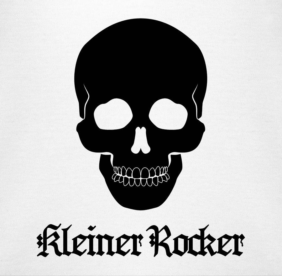Shirtracer Kleiner Rocker Totenkopf Shirts & Mehr Shirtracer