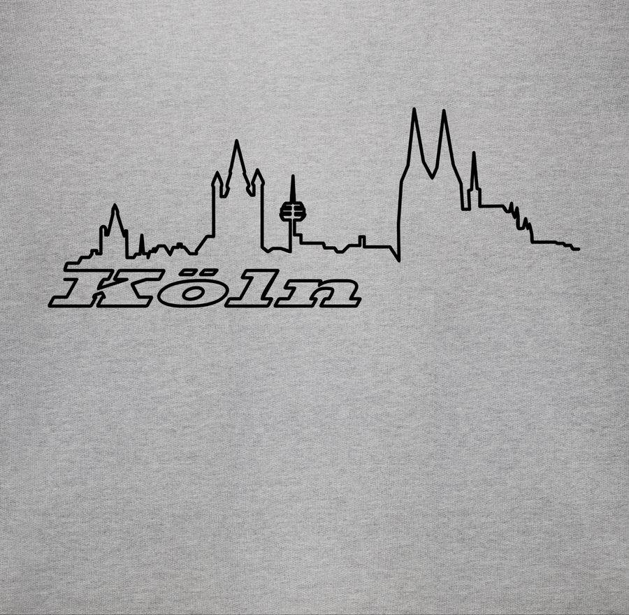 Shirtracer Köln Skyline: T-Shirt Rucksack Shirtracer