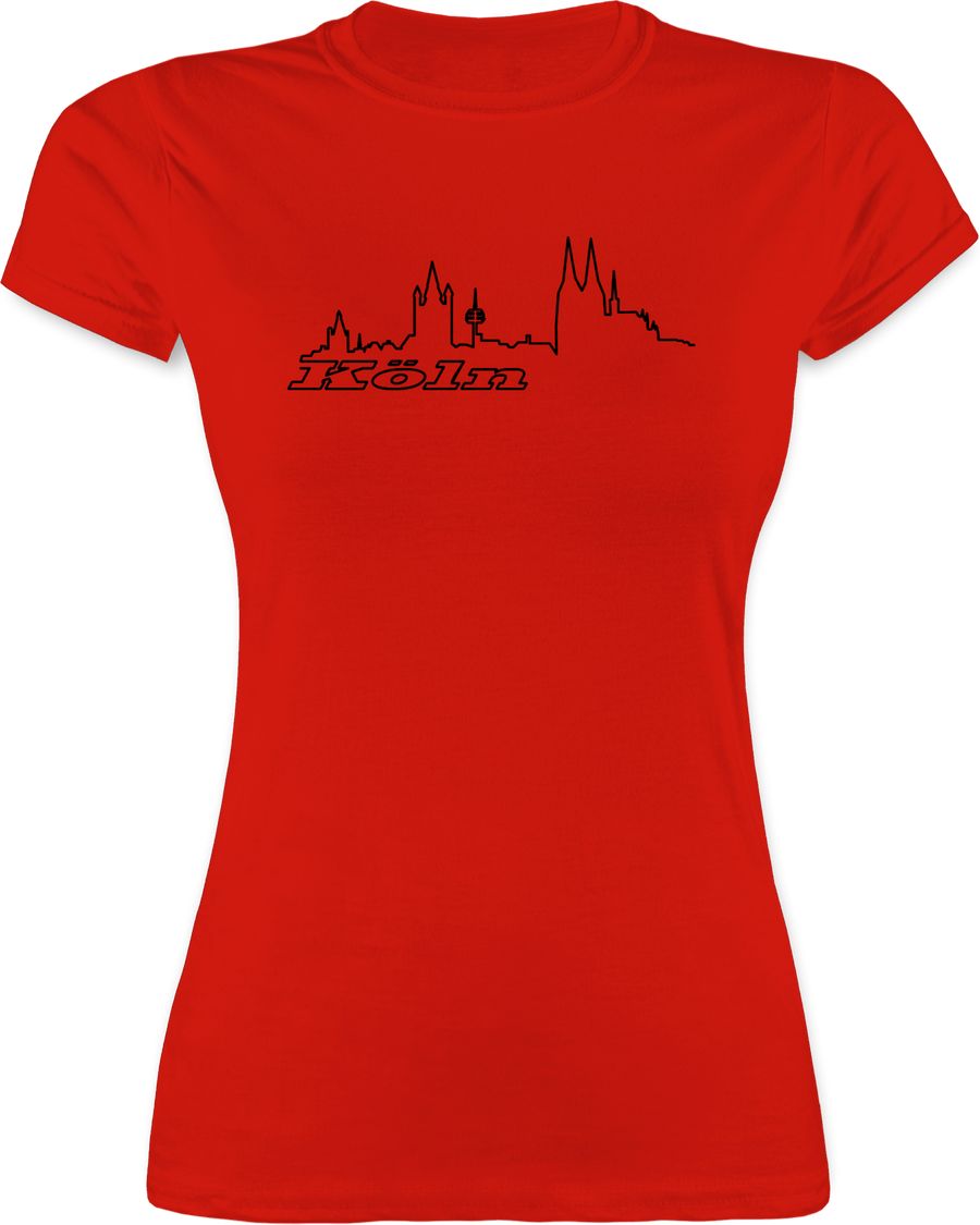 Shirtracer Köln Skyline: T-Shirt Rucksack Shirtracer