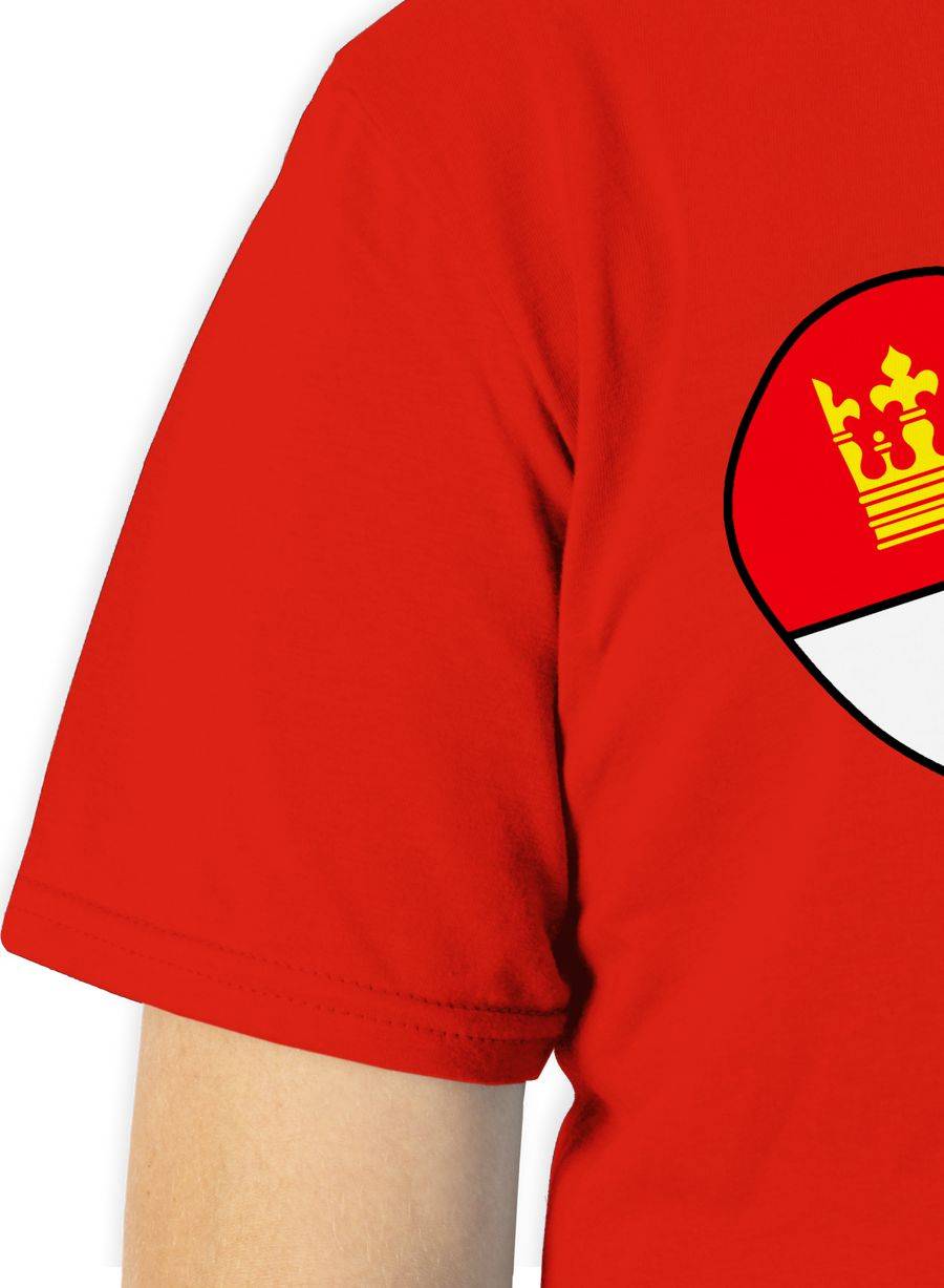 Shirtracer Köln Wappen Herz: T-Shirt Turnbeutel Shirtracer