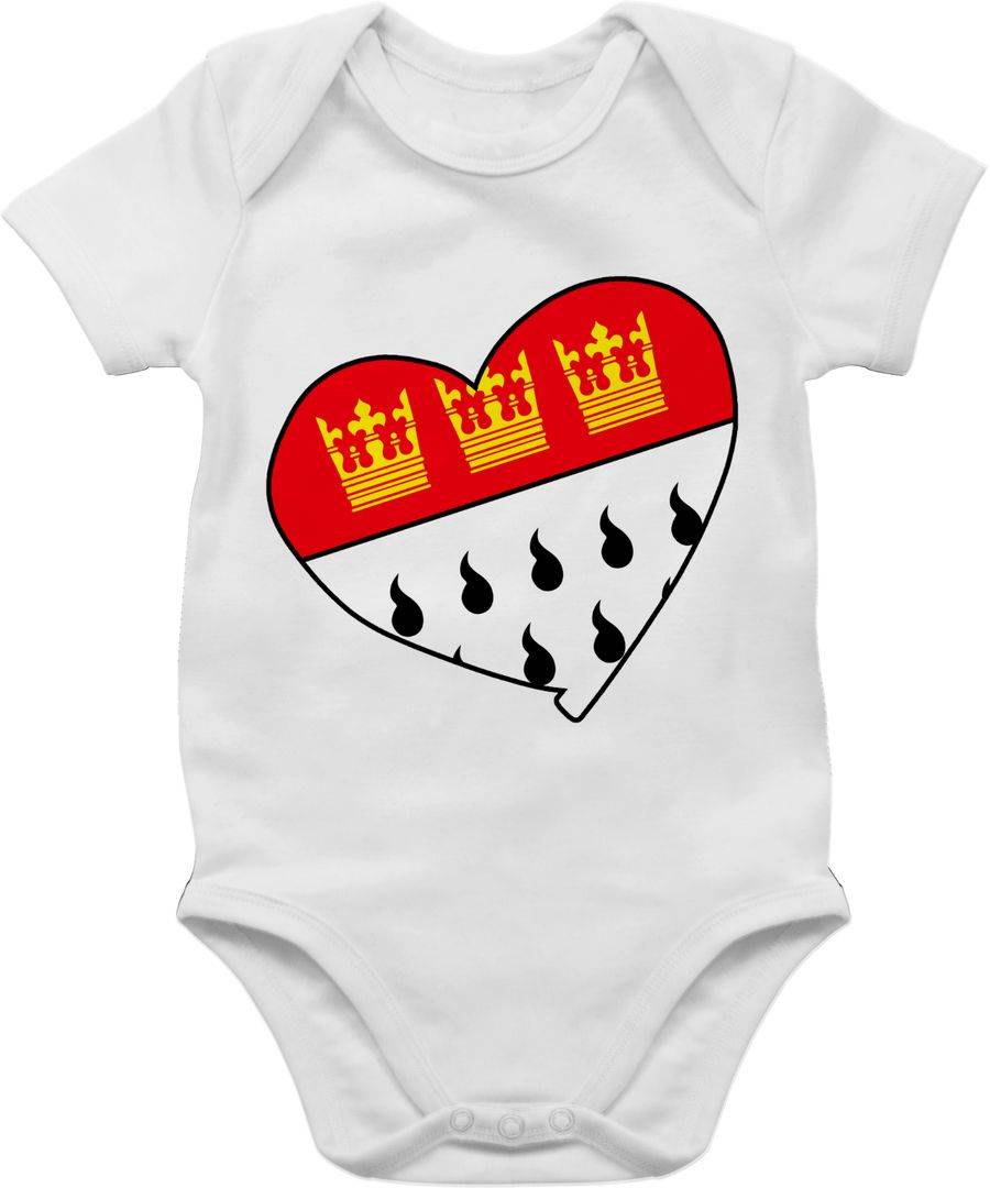 Shirtracer Köln Wappen Herz: T-Shirt Turnbeutel Shirtracer