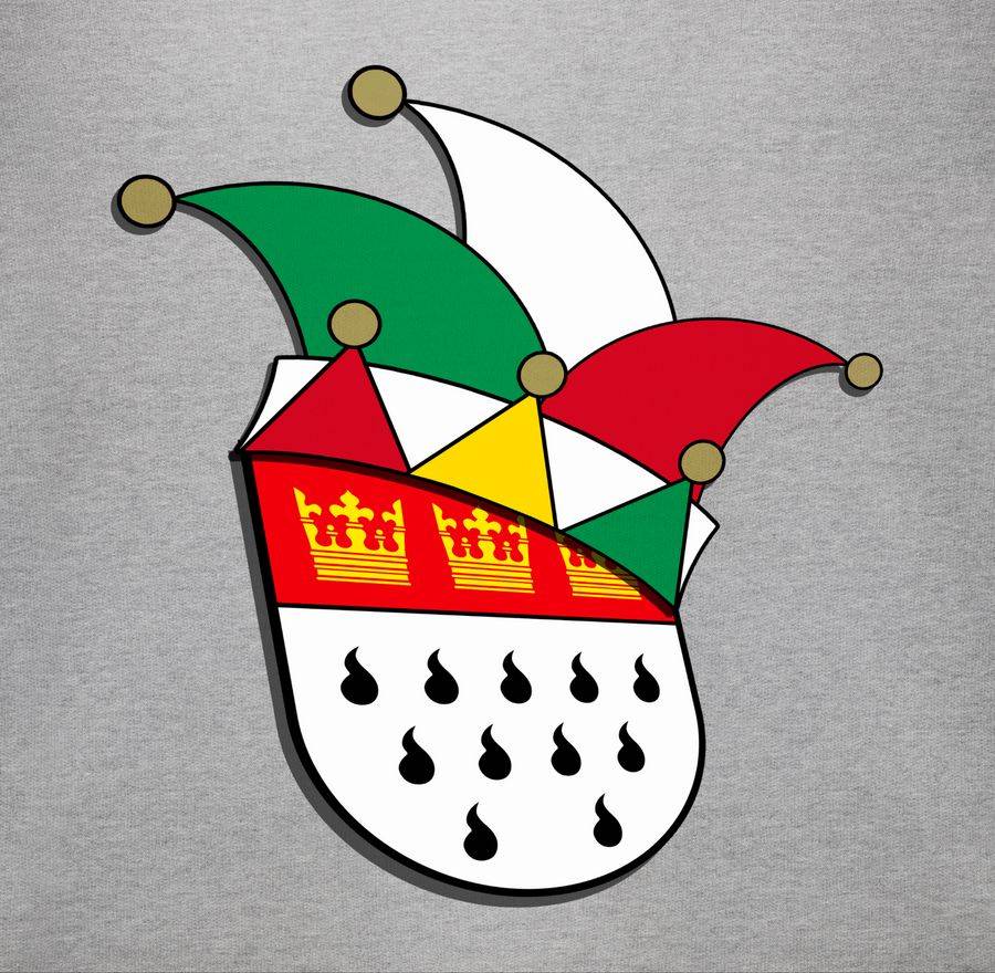 Shirtracer Köln Wappen Narrenkappe Shirts & Mehr Shirtracer
