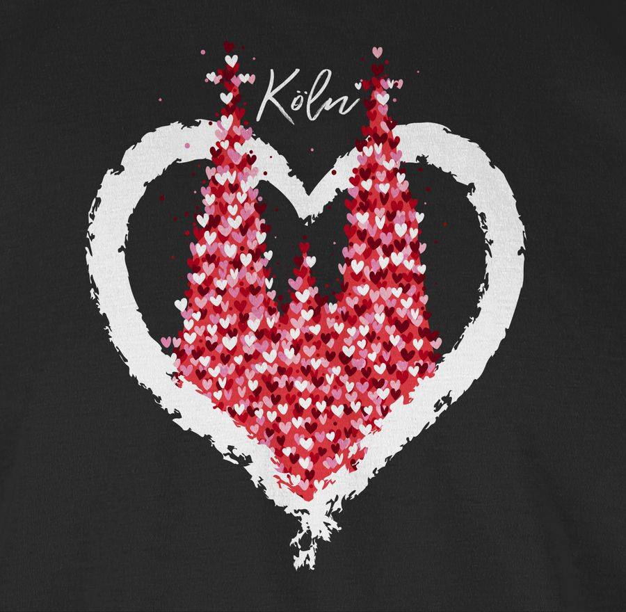 Shirtracer Kölner Dom Köln Rot Weiss Karneval Shirts & Mehr Shirtracer