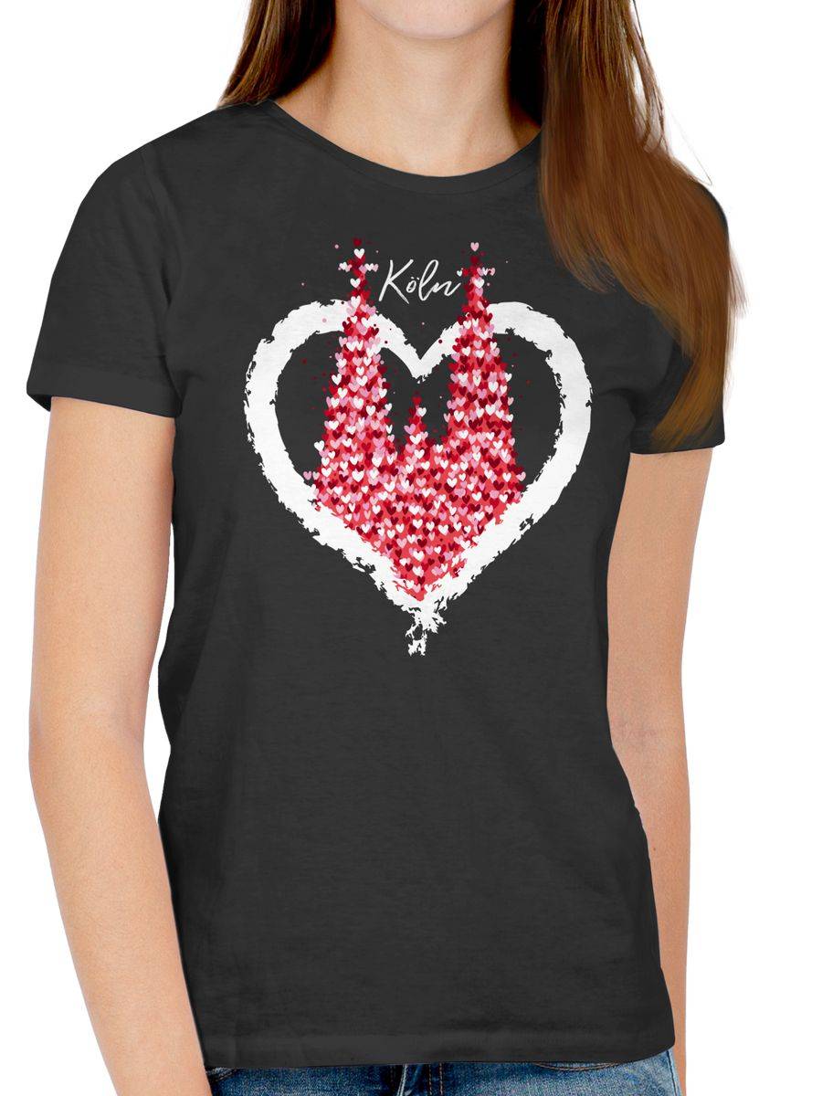 Shirtracer Kölner Dom Köln Rot Weiss Karneval Shirts & Mehr Shirtracer