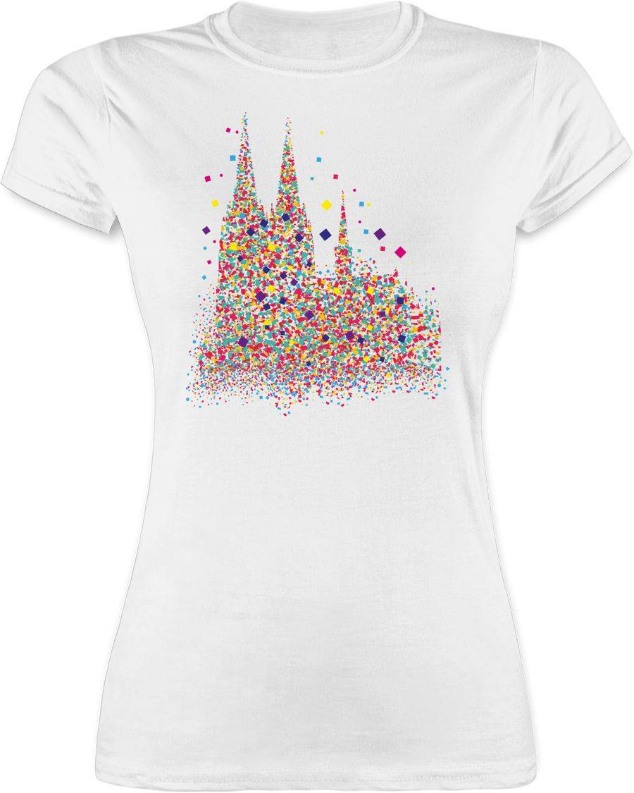 Shirtracer Kölner Dom Konfetti Shirts & Mehr Shirtracer
