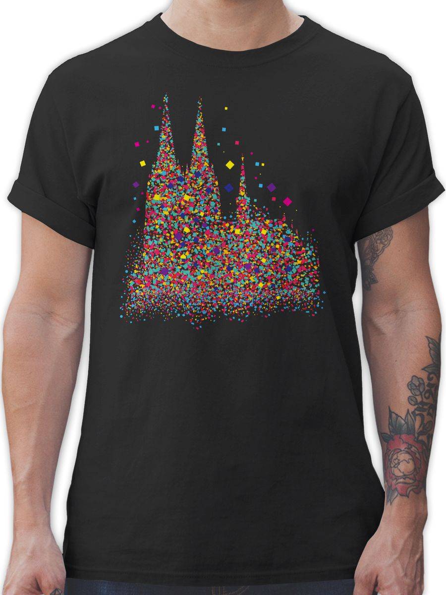 Shirtracer Kölner Dom Konfetti Shirts & Mehr Shirtracer