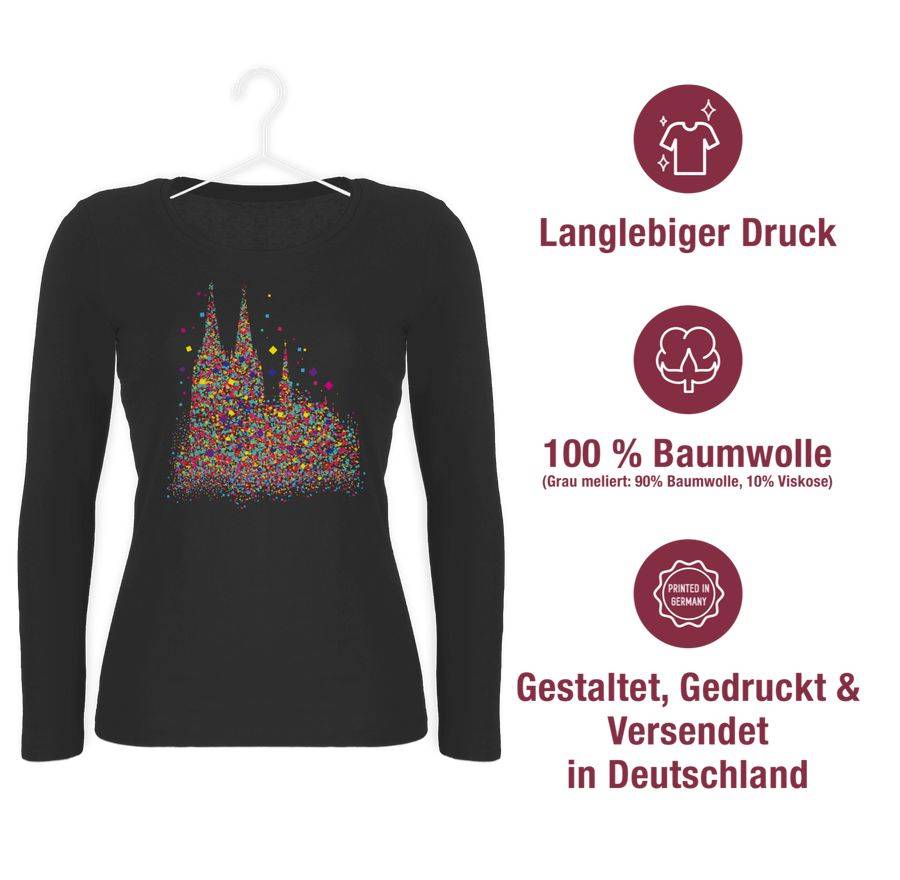 Shirtracer Kölner Dom Konfetti Shirts & Mehr Shirtracer