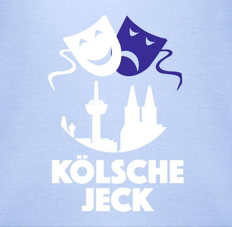 Shirtracer Kölsche Jeck Blau Weiß Shirts & Mehr Shirtracer