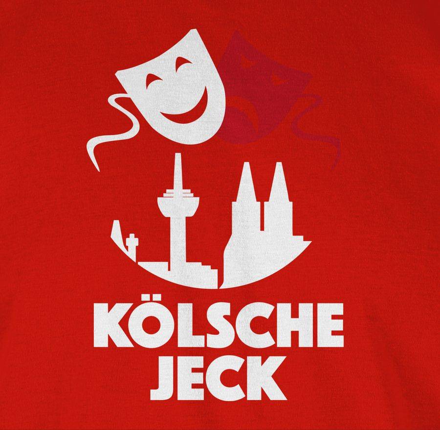 Shirtracer Kölsche Jeck Rot Weiß Shirts & Mehr Shirtracer