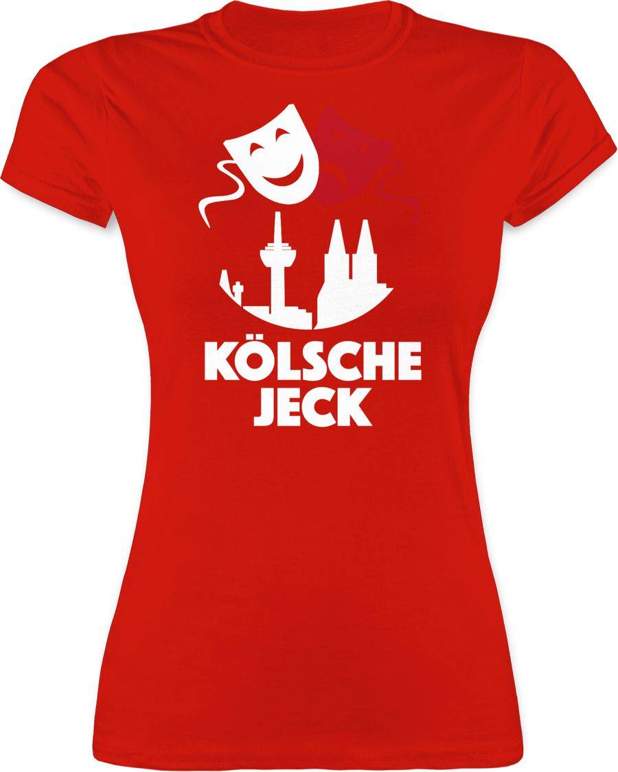 Shirtracer Kölsche Jeck Rot Weiß Shirts & Mehr Shirtracer