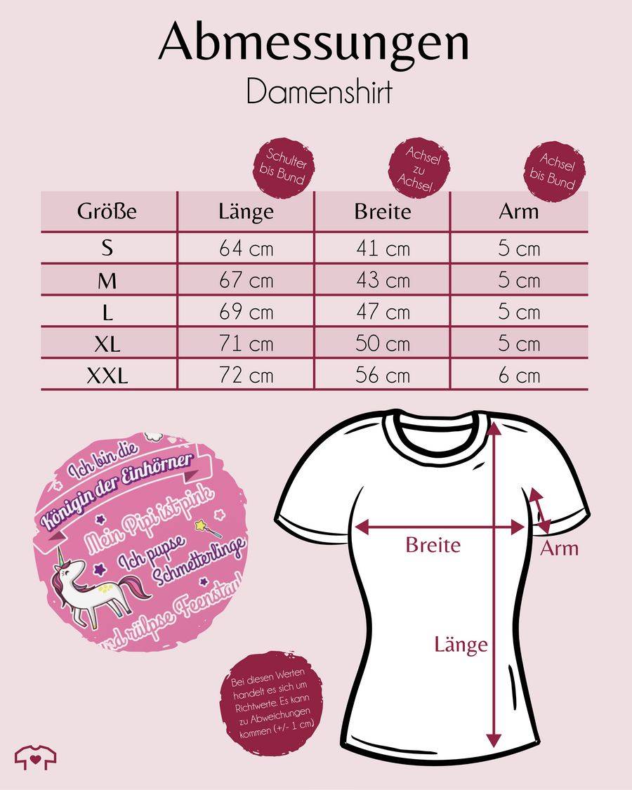 Shirtracer Königin Der Einhörner: T-Shirt Gym Bag Shirtracer