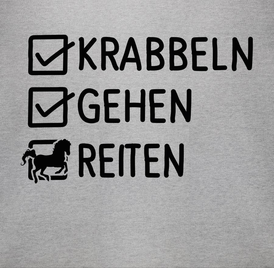 Shirtracer Krabbeln, Gehen, Reiten: Tshirt Gym Bag Shirtracer