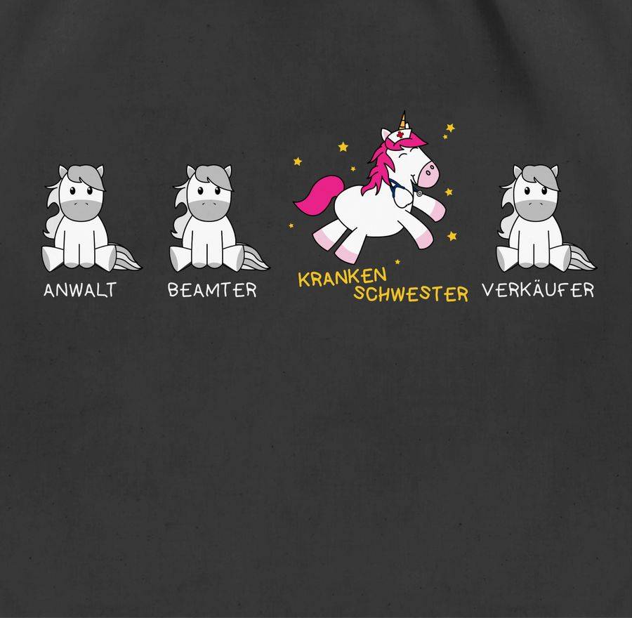 Shirtracer Krankenschwester Einhorn Shirts & Mehr Shirtracer