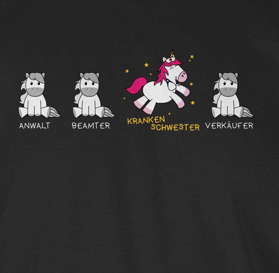 Shirtracer Krankenschwester Einhorn Shirts & Mehr Shirtracer