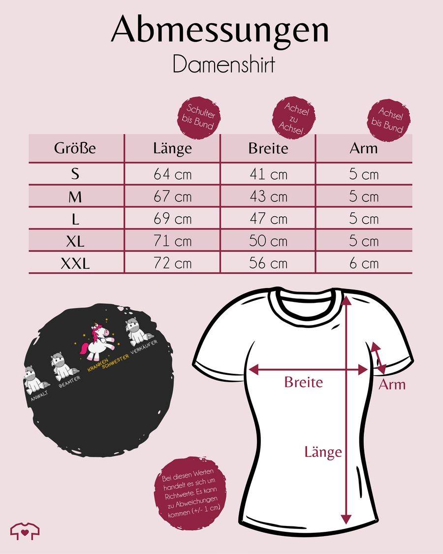 Shirtracer Krankenschwester Einhorn Shirts & Mehr Shirtracer