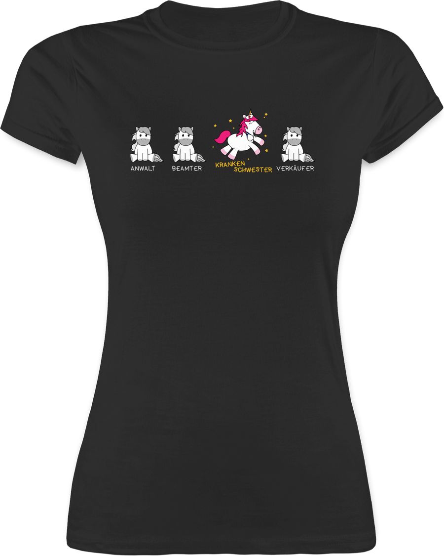 Shirtracer Krankenschwester Einhorn Shirts & Mehr Shirtracer