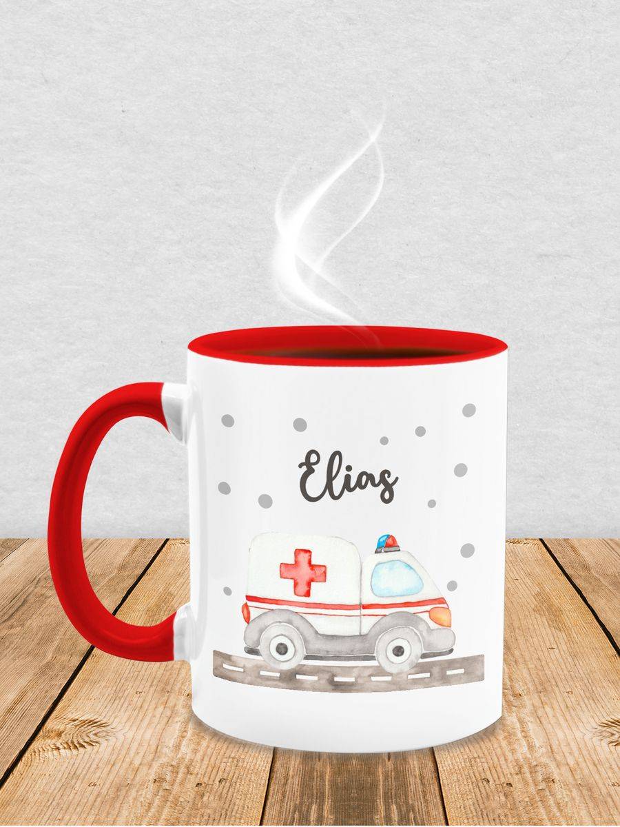 Shirtracer Krankenwagen Blaulicht Rettungswagen Ambulanz Rettungsauto Rettungsdienst: Tshir Shirtracer