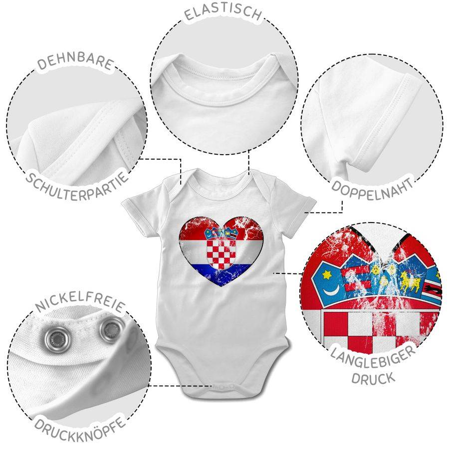 Shirtracer Kroatien Croatia: T-Shirt Rucksack Shirtracer