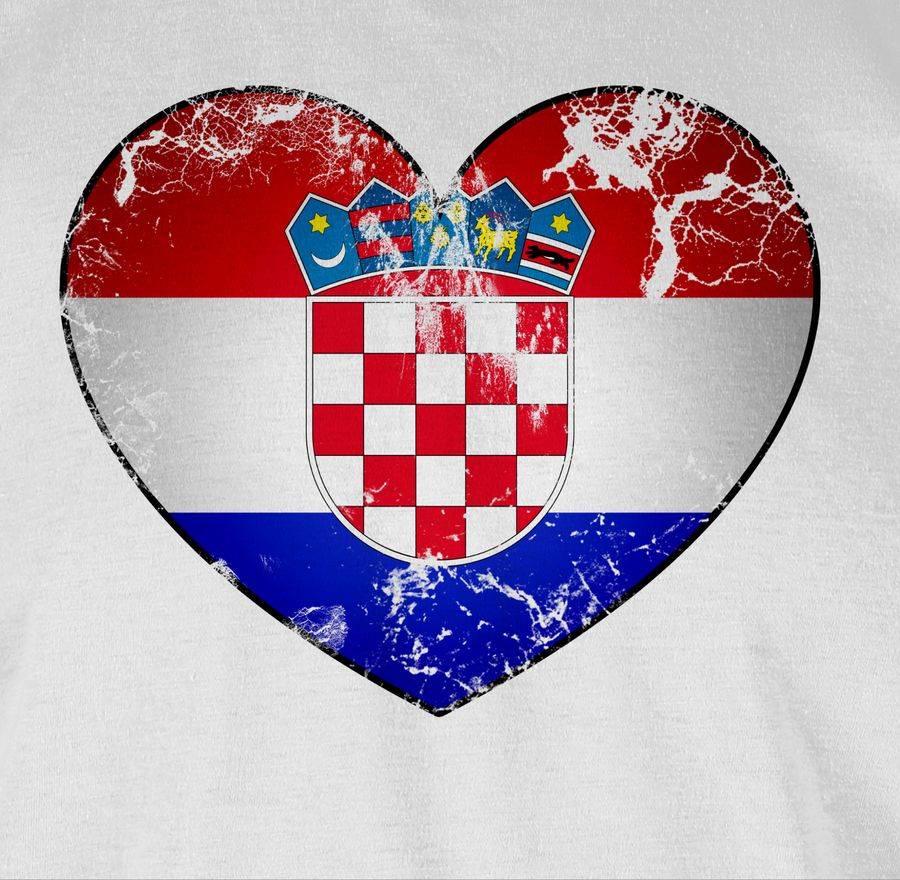 Shirtracer Kroatien Croatia: T-Shirt Rucksack Shirtracer