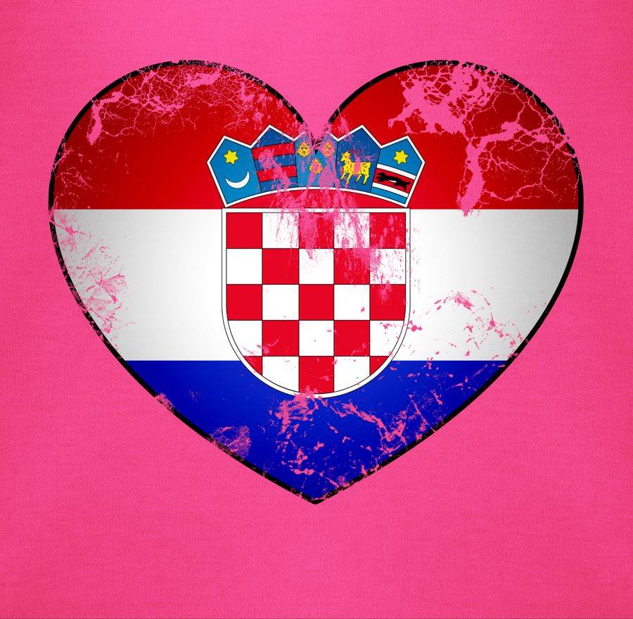 Shirtracer Kroatien Croatia: T-Shirt Rucksack Shirtracer