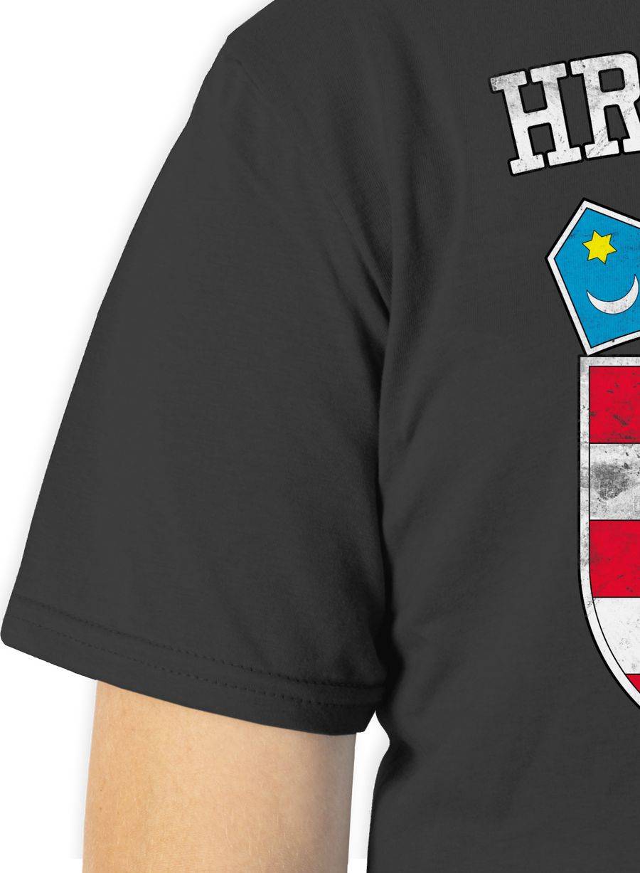 Shirtracer Kroatien Wappen Hrvatska Krotatisch Shirts & Mehr Shirtracer