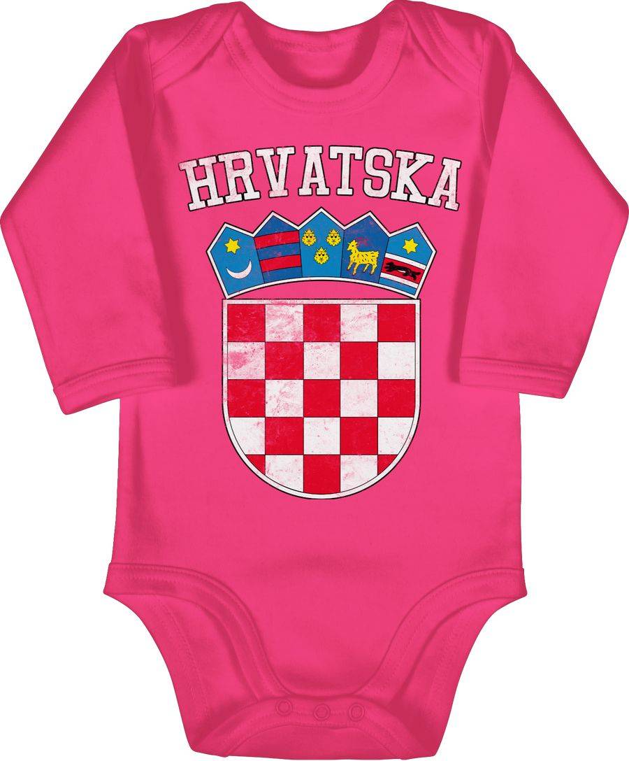 Shirtracer Kroatien Wappen Hrvatska Krotatisch Shirts & Mehr Shirtracer