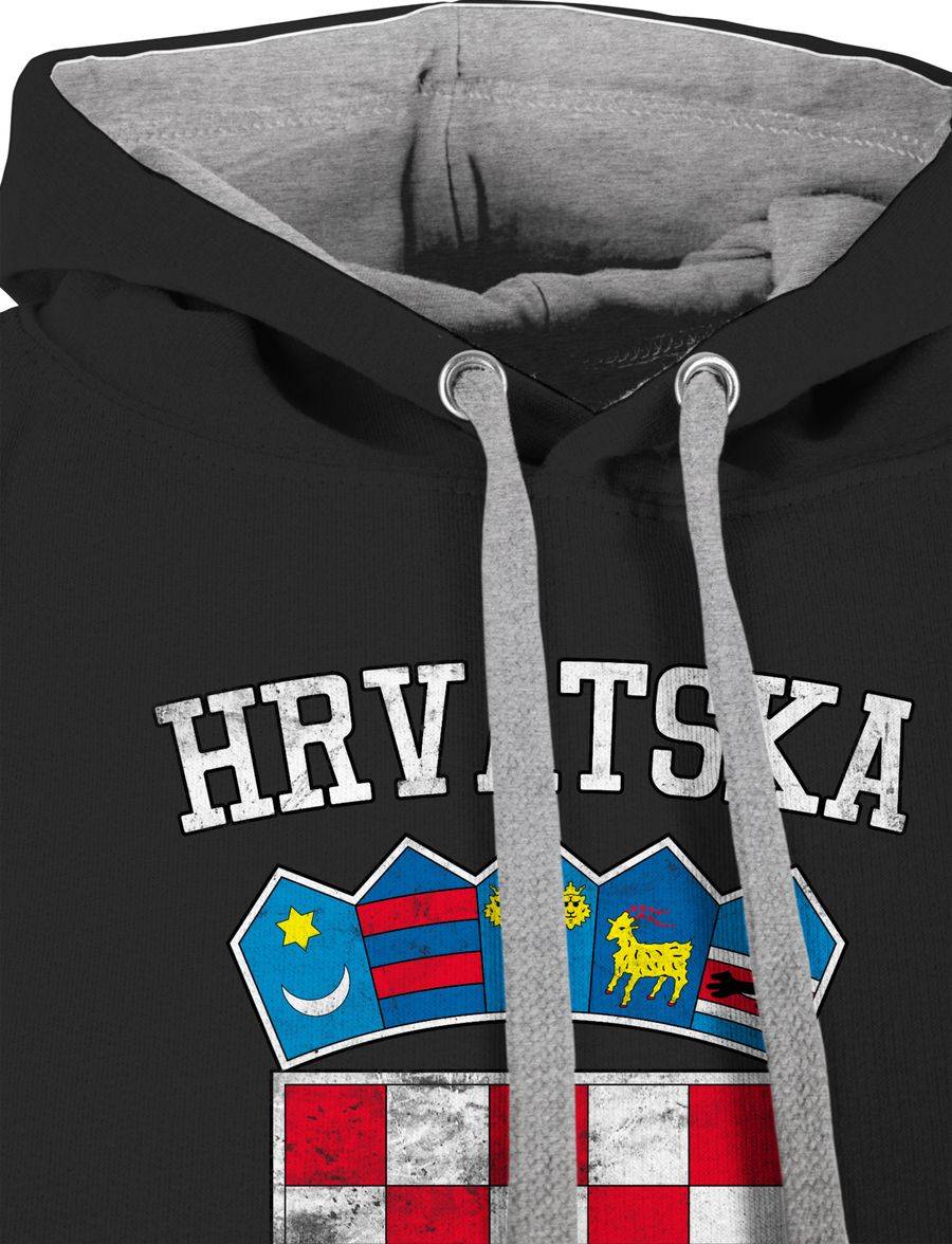 Shirtracer Kroatien Wappen Hrvatska Krotatisch Shirts & Mehr Shirtracer