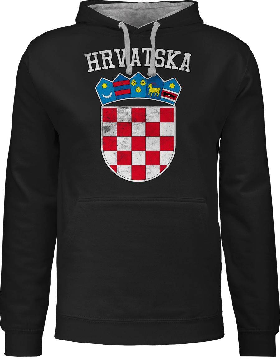 Shirtracer Kroatien Wappen Hrvatska Krotatisch Shirts & Mehr Shirtracer