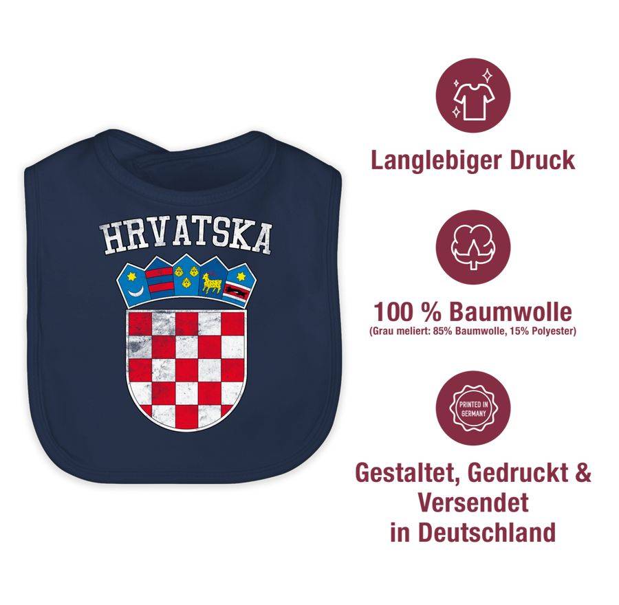 Shirtracer Kroatien Wappen Hrvatska Krotatisch Shirts & Mehr Shirtracer