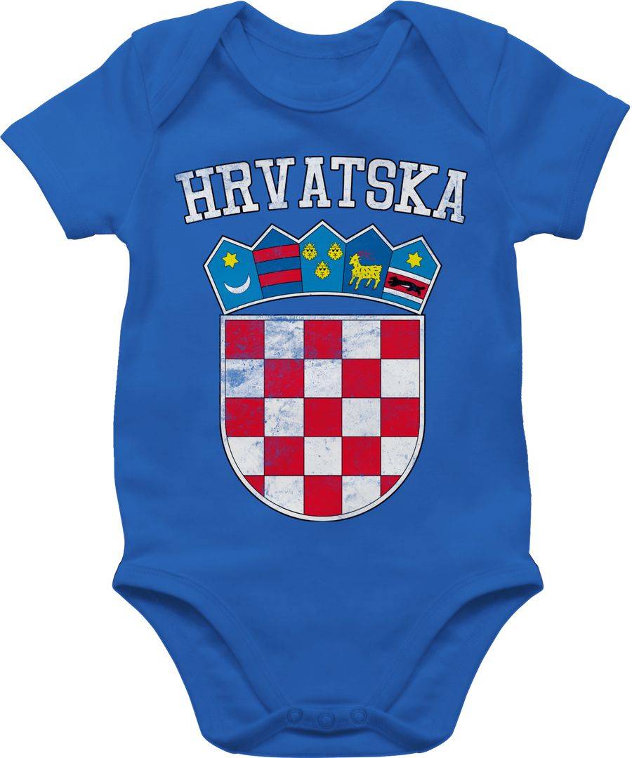 Shirtracer Kroatien Wappen Hrvatska Krotatisch Shirts & Mehr Shirtracer
