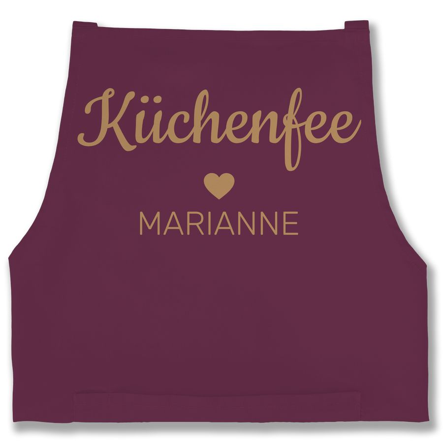 Shirtracer Küchenfee mit Name: T-Shirt Gym Bag Shirtracer