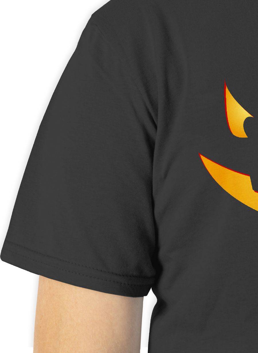 Shirtracer Kürbisgesicht Klein Pumpkin: Tshirt Turnbeutel Shirtracer