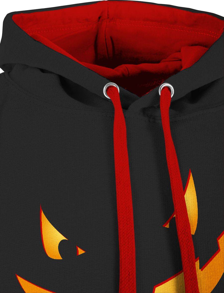 Shirtracer Kürbisgesicht Klein Pumpkin: Tshirt Turnbeutel Shirtracer