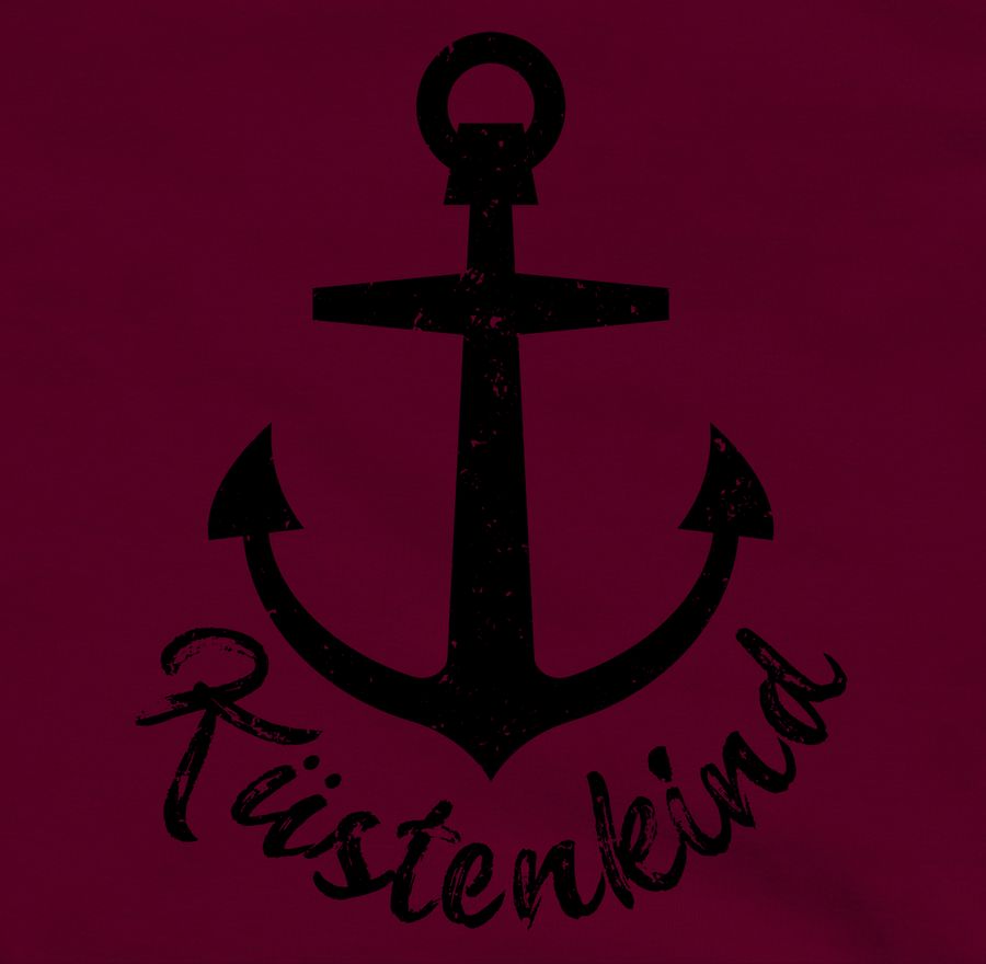 Shirtracer Küstenkind Mit Anker - Schwarz Shirts & Mehr Shirtracer