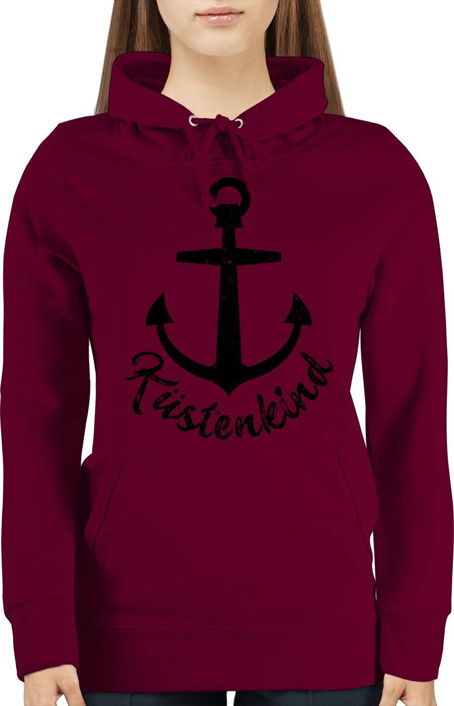 Shirtracer Küstenkind Mit Anker - Schwarz Shirts & Mehr Shirtracer