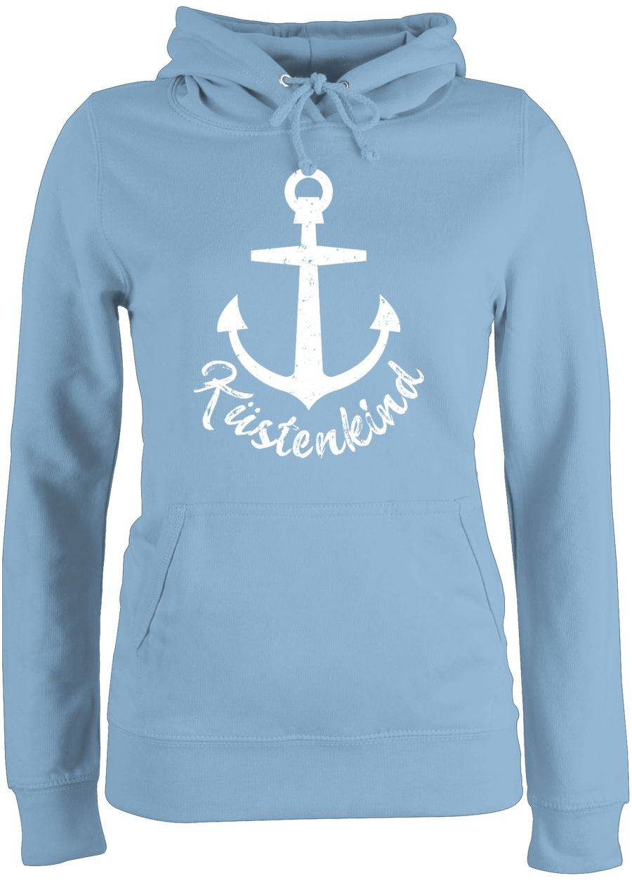 Shirtracer Küstenkind mit Anker - weiß Shirts & Mehr Shirtracer