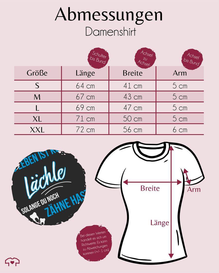 Shirtracer Lächle Solange Du Noch Zähne Hast: T-Shirt Turnbeutel Shirtracer